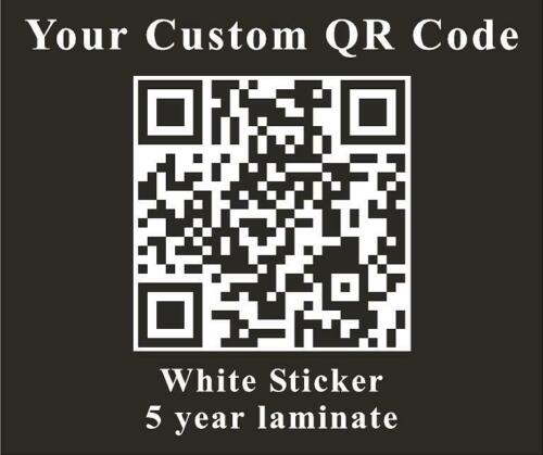 Custom QR Code Stickers